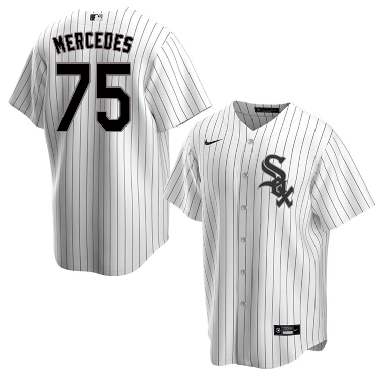 Nike Men #75 Yermin Mercedes Chicago White Sox Baseball Jerseys Sale-Pinstripe